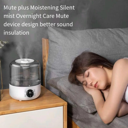 CK2 3L Large Capacity Air Humidifier – Silent Household Aroma Diffuser with Remote Control, Timer & Plant Mist Function