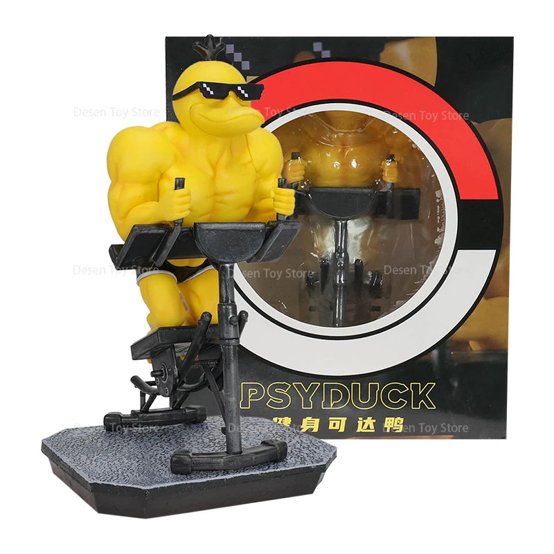 13 Styles Pokémon Muscle Figures – Magikarp, Snorlax, Dugtrio, Psyduck, Squirtle, Bulbasaur, Gengar PVC Action Toys