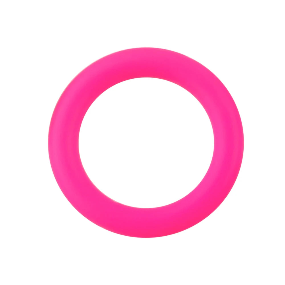 Kovict Silicone Ring Pendant Blanks - 65mm Round Printed Rings for DIY Jewelry & Craft Making