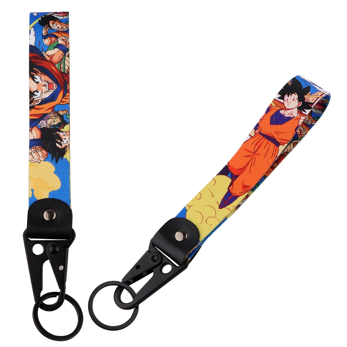 Anime Eagle Beak Keychain – Cool Short Lanyard for Phone, Badge Holder & USB Pendant