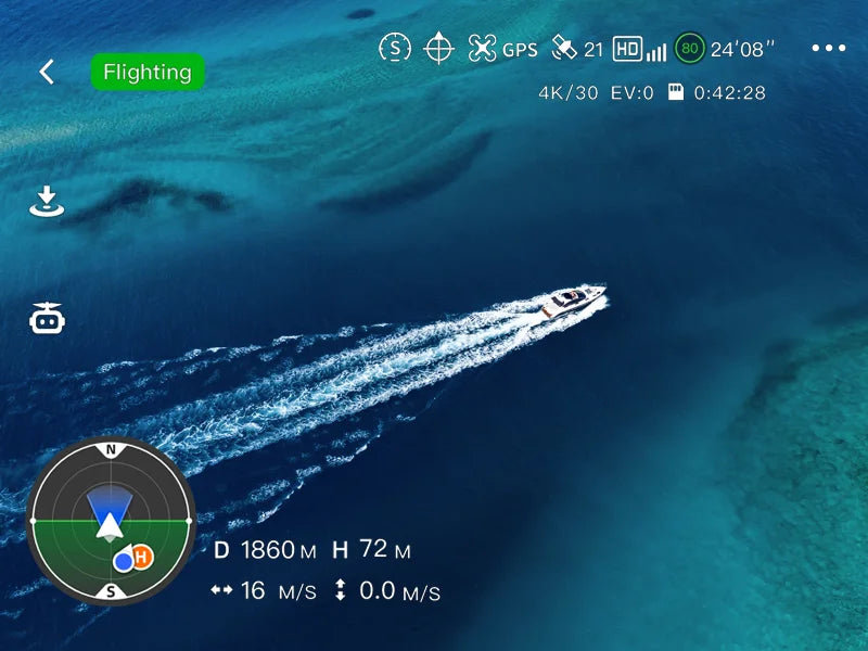 Potensic ATOM SE Drone — Under 249g GPS, Auto Return, Single-Axis Gimbal, EIS, 4KM Waypoint & Follow Me