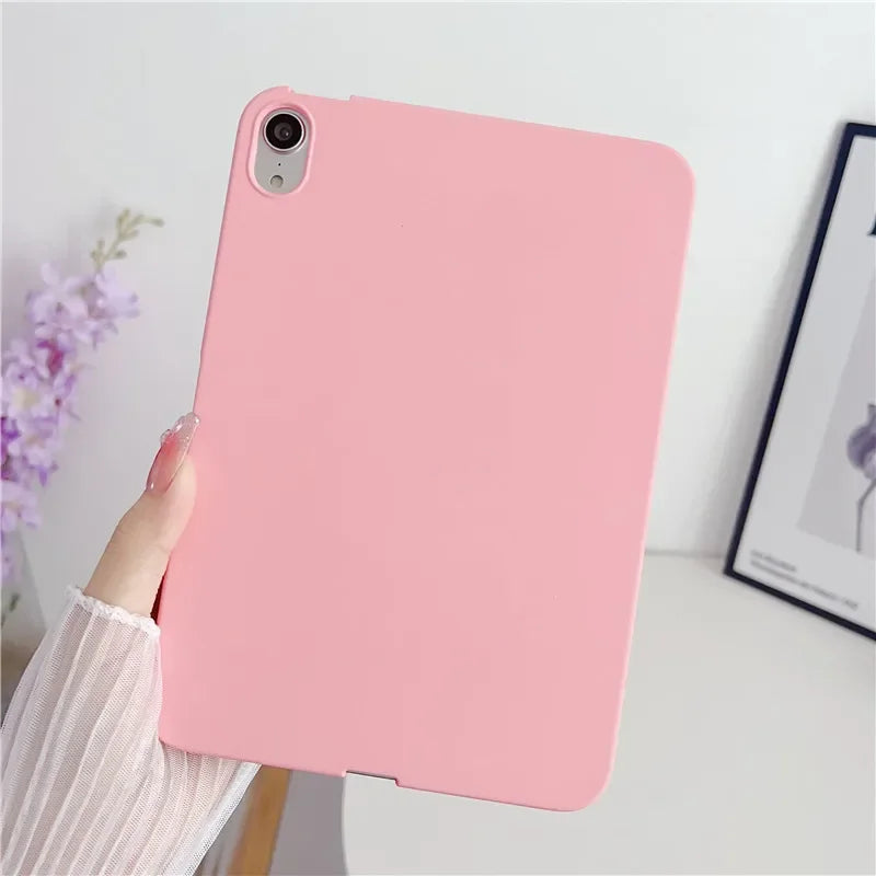 Candy Color iPad Case - Shockproof Protective Back Cover for iPad 7th–10th Gen, 9.7/10.9-Inch, Pro 11, Air 3–5 & Mini 4–6