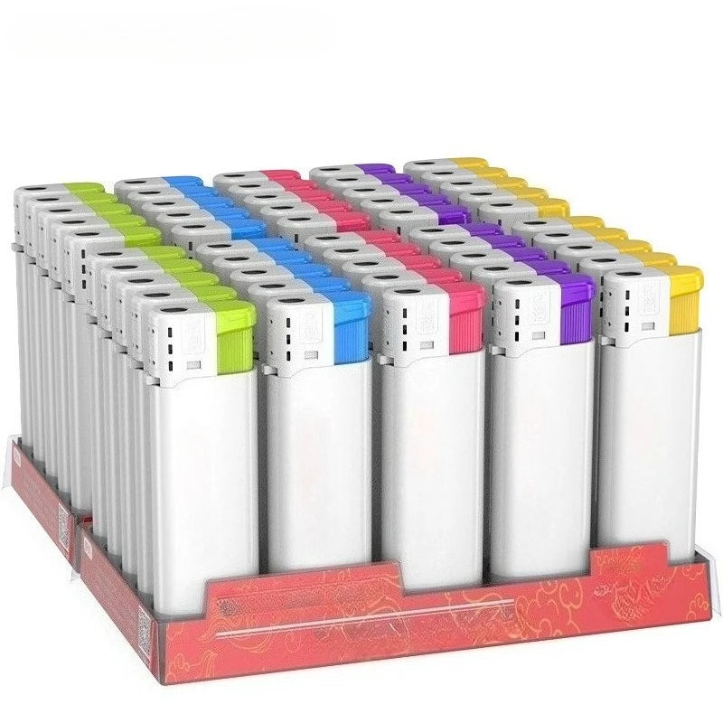 Disposable Open Flame Lighter Thick Double Layer – Custom Printed Wedding Supplies Bulk Cigarette Lighter Direct Sales