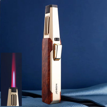 New JOBON Windproof Pen Jet Butane Lighter — Metal Airbrush Torch for Cigar, BBQ & Kitchen
