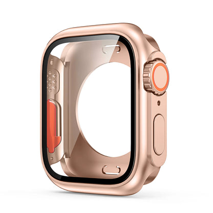 Hard PC Front & Back Screen Protector Case for Apple Watch Series 4-9 & SE/Ultra – 40mm-45mm iWatch Cover