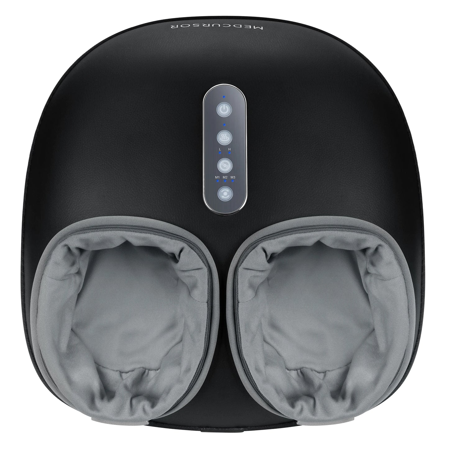 Medcursor Shiatsu Foot Massager with Heat — Electric Roller Massage Machine for Muscle Relaxation & Pain Relief, Fully Wrapped Foot Therapy