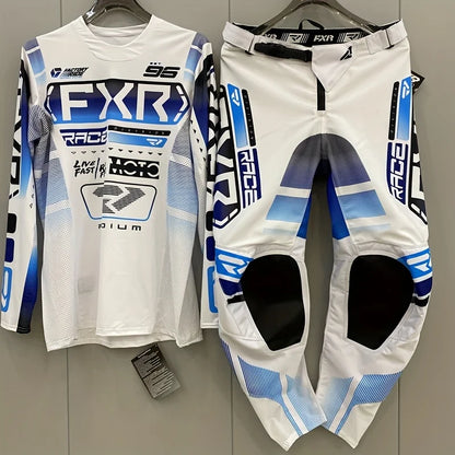 2025 FXR Off-Road Motorcycle Gear Set – MX Jersey & Pants Combo for Dirt Bike Racing & Motocross