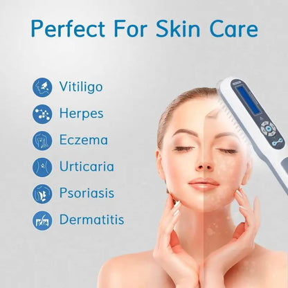 UV 311nm Phototherapy Device – Philips UVB Lamp for Vitiligo, Psoriasis & Skin Treatment