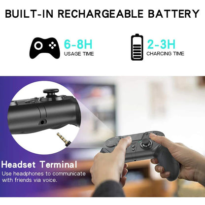 Wireless Bluetooth Controller – Compatible with PS4, PS3, PC, Android, TV & Mobile Gaming