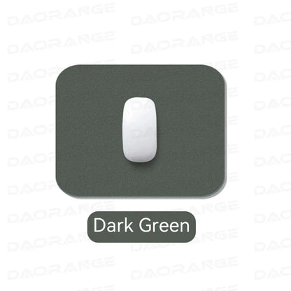 Creative Anti-Slip Leather Mouse Pad – Stylish Gaming & Office Desk Mat for Laptop, PC & MacBook