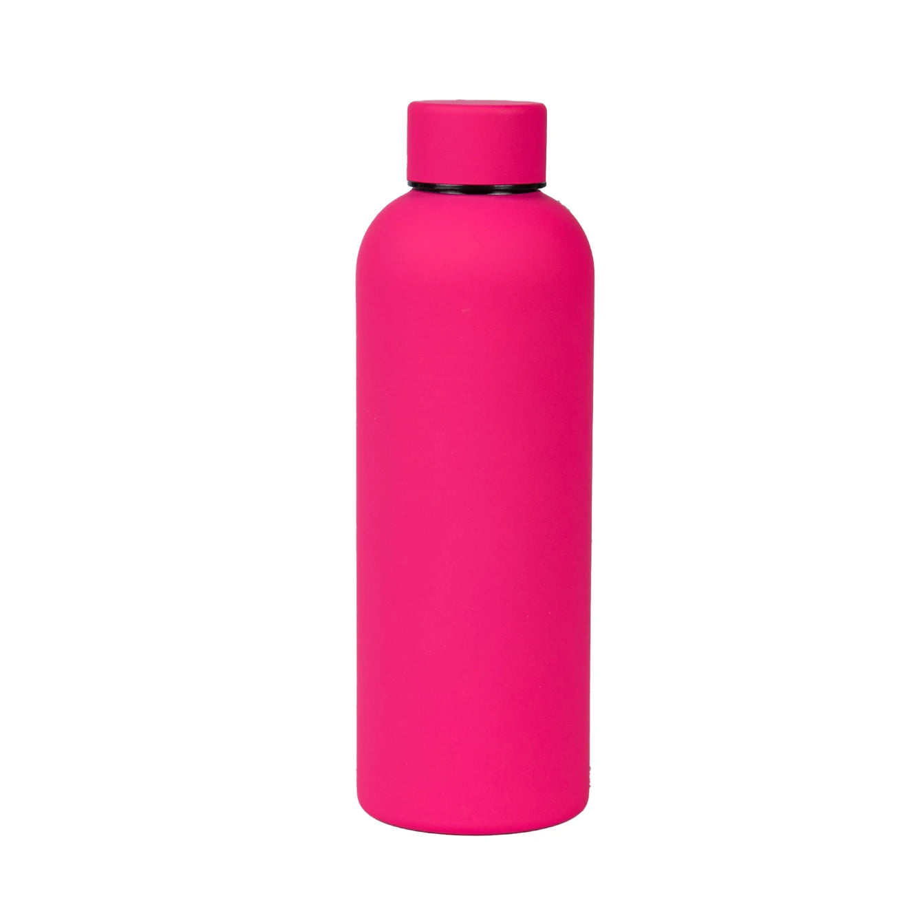 500/750ML Stainless Steel Thermos Cup – Outdoor Sports Kettle, Rubber Paint, Double-Walled Insulated Water Bottle
