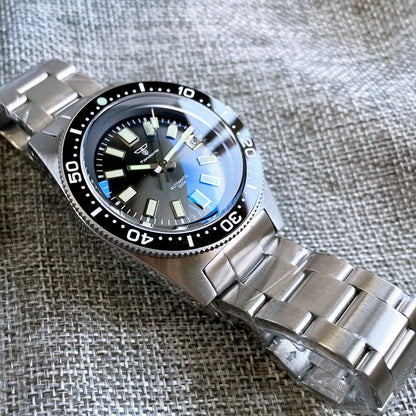 Tandorio 41mm 62MAS Automatic Diver's Watch – NH35A, 300M Water Resistance, Ceramic Bezel, Green Lume, Sapphire Glass