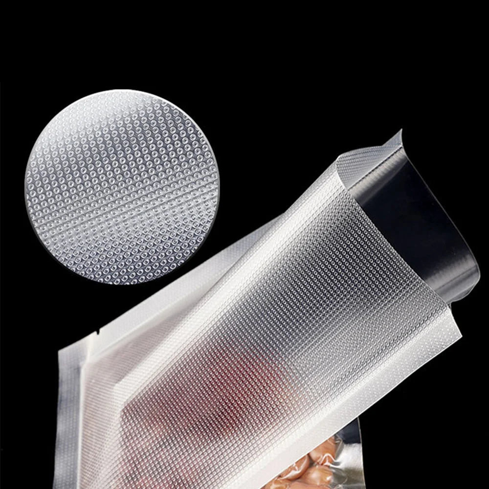 50pcs/Lot BPA-Free Food Vacuum Plastic Sealing Bags: Household Reusable Sealed Bags for Food Preservation - Vacuum Sealer Bag