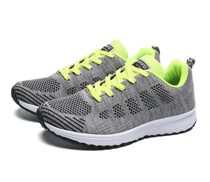 New Women's Lace-Up Flats – Casual Sneakers, Soft & Comfortable, Plus Size Available