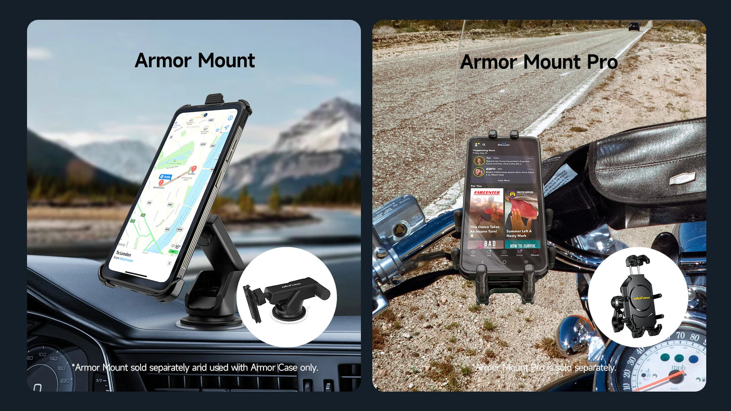 Ulefone Armor 25T Pro 5G Rugged Phone - Thermal Imaging, Android 14, 33W Fast Charging, 50MP+64MP, NFC, Waterproof Smartphone