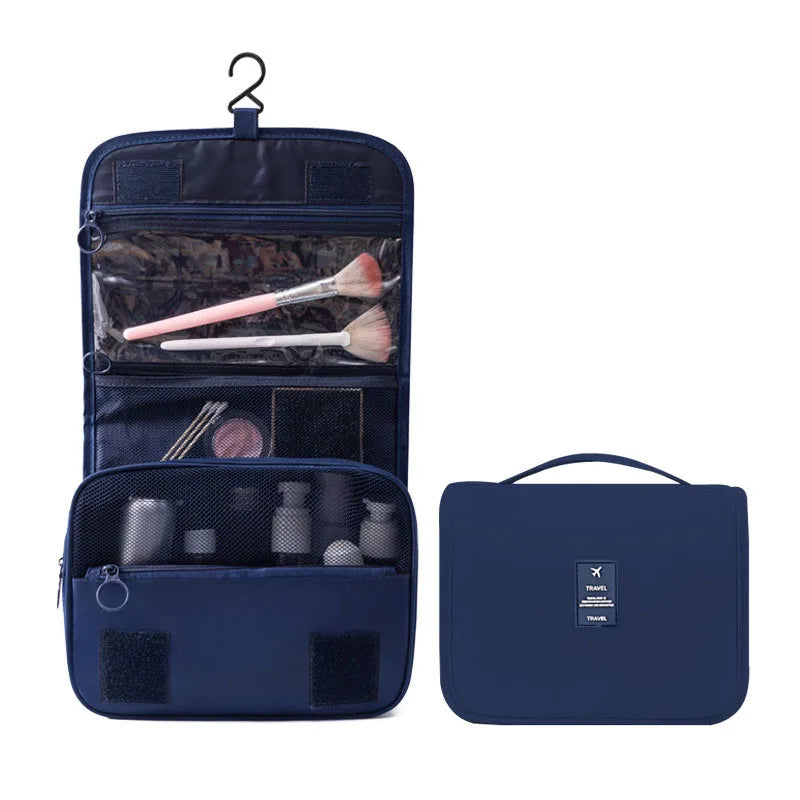 Waterproof Travel Makeup Bag – Large Capacity Toiletry Organizer & Beauty Storage Pouch