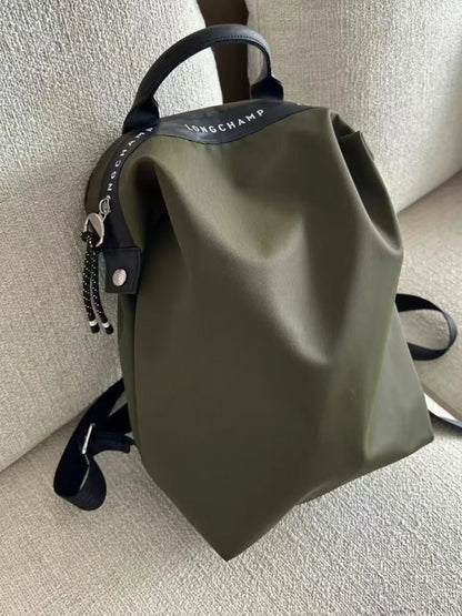 Large Capacity Travel Backpack – Nylon Shoulder Bag for Men & Women, Eco-Friendly Laptop Bag