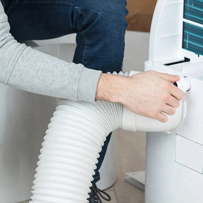 130/150mm Telescopic AC Exhaust Hose – Flexible Duct Extension Pipe for Mobile Air Conditioner Ventilation