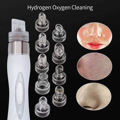 9PCS Hydro Dermabrasion Replacement Tips - H2O Water Oxygen Jet Peel & Hydrafacial Accessories