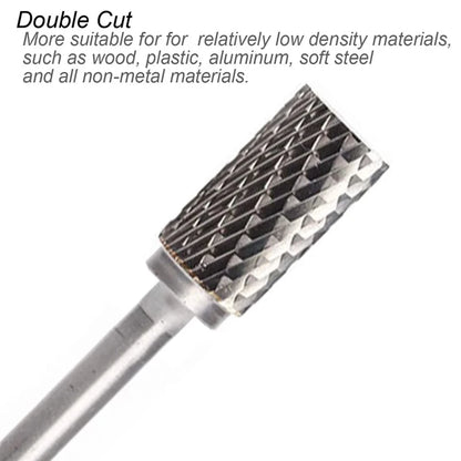 Extra Long 100mm Rotary Rasp File | Carbide Burr Alloy Bits for Metal & Wood Carving | Milling Cutter Drill Abrasive Tool