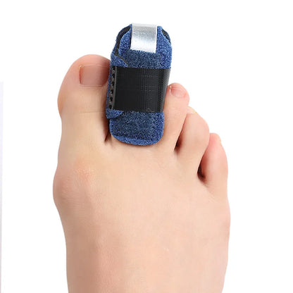 Finger & Toe Splint Brace — Hammer, Crooked & Claw Toe Straightener Stabilizer Support Wrap Tool