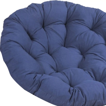 20-Inch Round Papasan Chair Cushion – Thick Egg Chair Mat for Garden, Hanging Basket, Courtyard & Bedroom Accessory