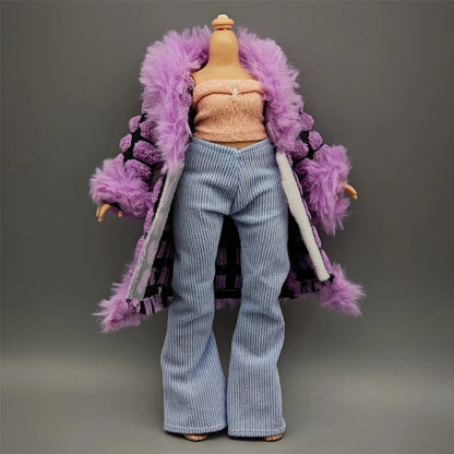 Handmade Doll Dresses & Shoes – Outfit for 28cm High School Dolls with Big Eyes & Long Eyelashes, Perfect Birthday Gift