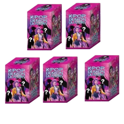 Anime Kpop Devil Hunter Blind Box — Disassembly Fun Mini Statue, Desktop Collectible Model, Gift & Decoration