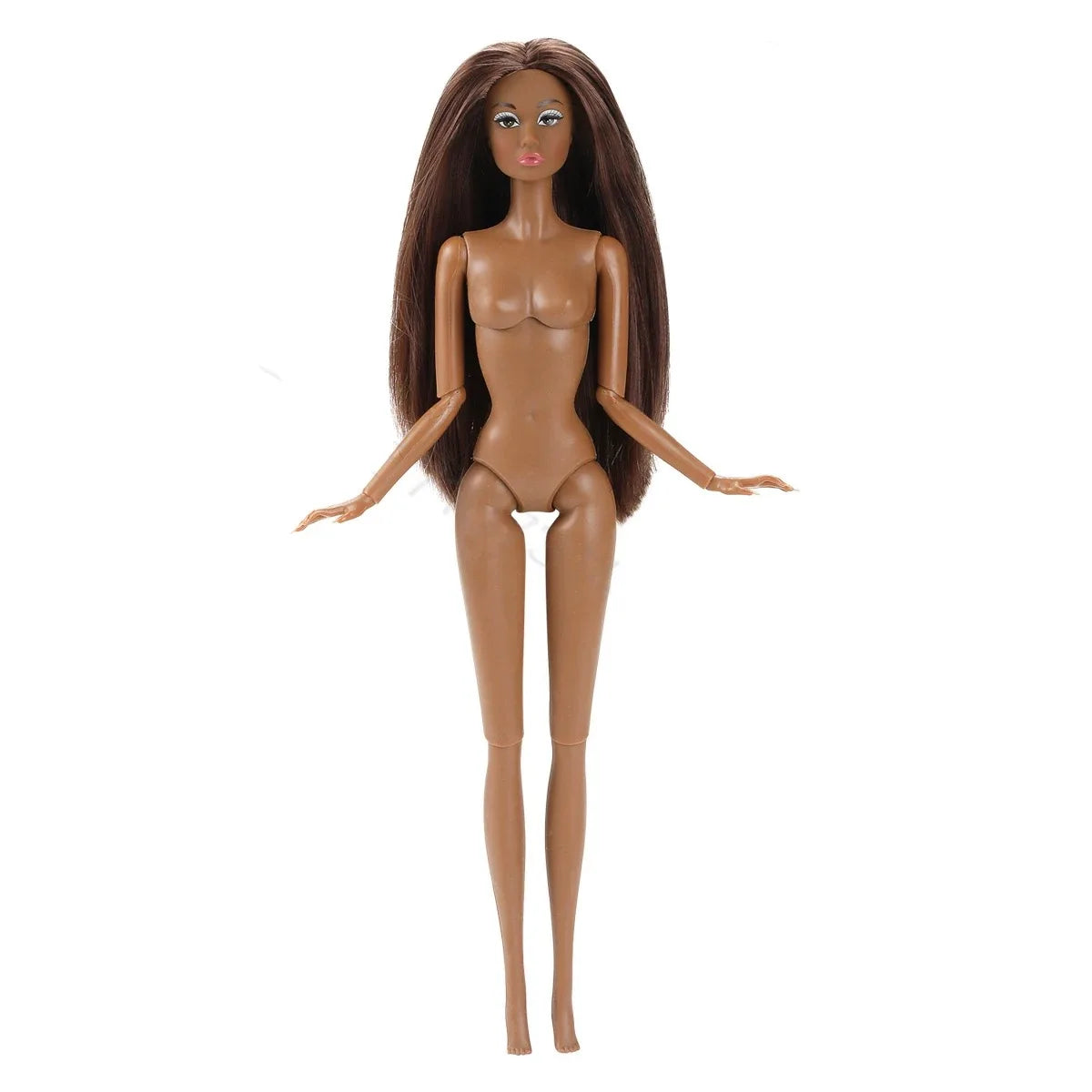 FR Supermodel 1/6 BABI Doll – Movable Joints, DIY Dress-Up Princess with Head & Body Accessories, White/Normal/Chocolate Skin