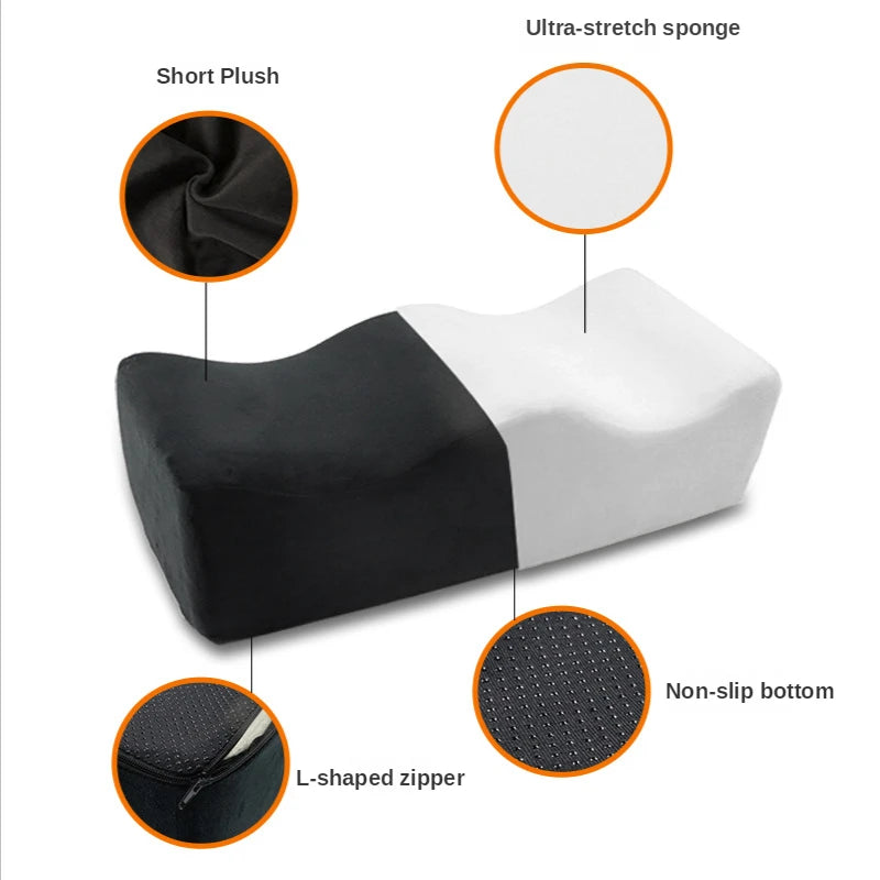 Foam Buttock Cushion: BBL Pillow Seat Pad for Post-Surgery Recovery - Brazilian Butt Lift Pillow for Hemorrhoids Surgery