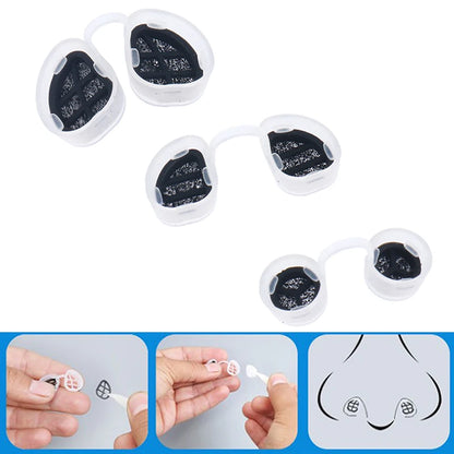 Nasal Air Filter — Anti-Pollution, Pollen & Dust Nose Filter in S/M/L, Removable, Comfortable, and Invisible