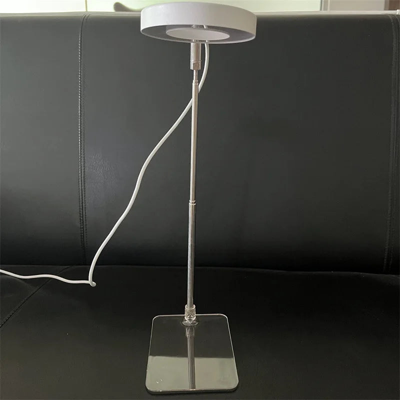 Premium Indoor Solar LED Growth Light: Full Spectrum with Four Gear Dimming - Ideal for Fleshy Plants, Flowers, and Telescopic Fill Light for Floors