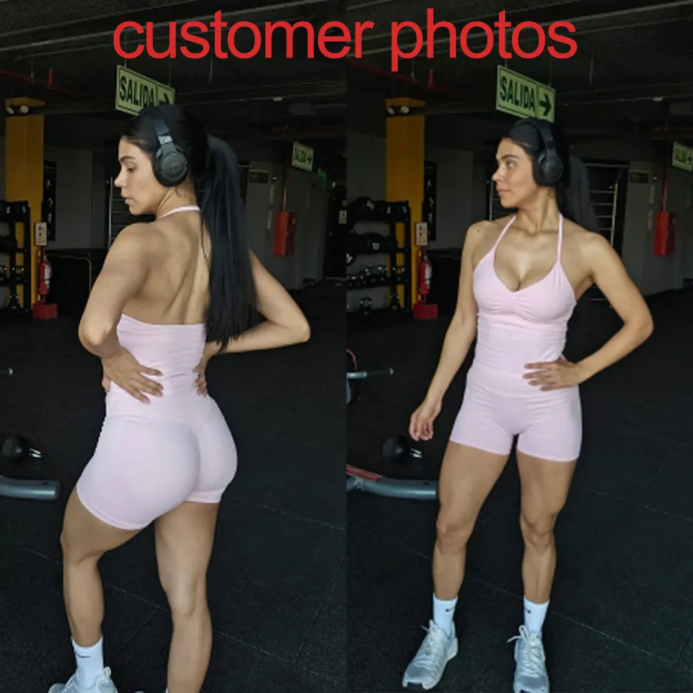 Women’s Longline Strappy Sports Yoga Vest Open Back Gym Tank Top Halter Running Fitness Bra Workout Top NCLAGEN Impact Style