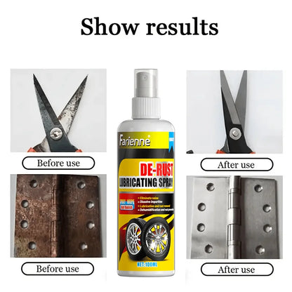Universal Rust Remover Spray – Powerful Metal Cleaner for Car Wheels and Metal Surfaces, Restores a Smooth Finish