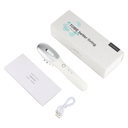 Electric EMS Scalp Massager Comb – LED Light Head Massager with Hair Oil Applicator for Relaxation & Hair Growth, Suitable for All Hairstyles