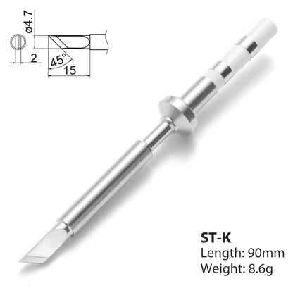 Pinecil V2 TS100/TS101 Soldering Iron Tips - Replacement Tips ST-B2, BC2, K, KU, J02, D24, C4 & I Series