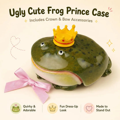 Frog AirPods 4 Case - 3D Toad Design Scratchproof Protective Cover
