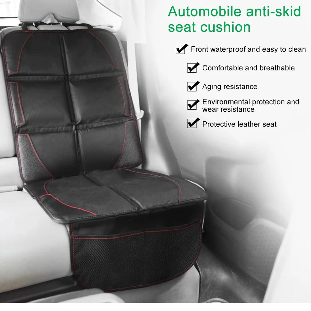 Universal Child Car Seat Cover Protector: Rear Seat Pad for Kids - Foot Cushion for Car Protection, Essential Car Accessories