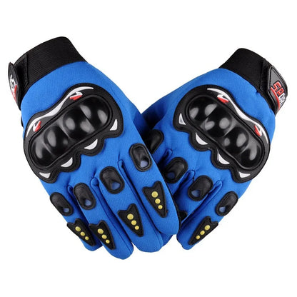 Men's Motorcycle Racing Gloves – Breathable Closed Finger Gloves for Outdoor Sports & Crossbike Riding