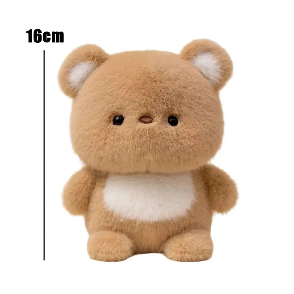 16cm Cute Plush Companion Doll — Capybara & Elephant Stuffed Animal Pillow, Soft Plush Bear Toy for Sleeping Gift