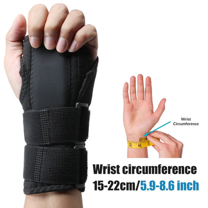 Professional Wrist Support Splint - Adjustable Brace for Fitness, Sprain Prevention & Daily Support