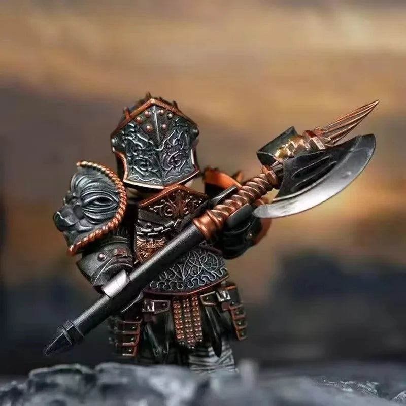 2025 GP201 Lich King Medieval Round Table Building Block Set – Knights Anime Action Figure Model Toy for Collectors & Gifts