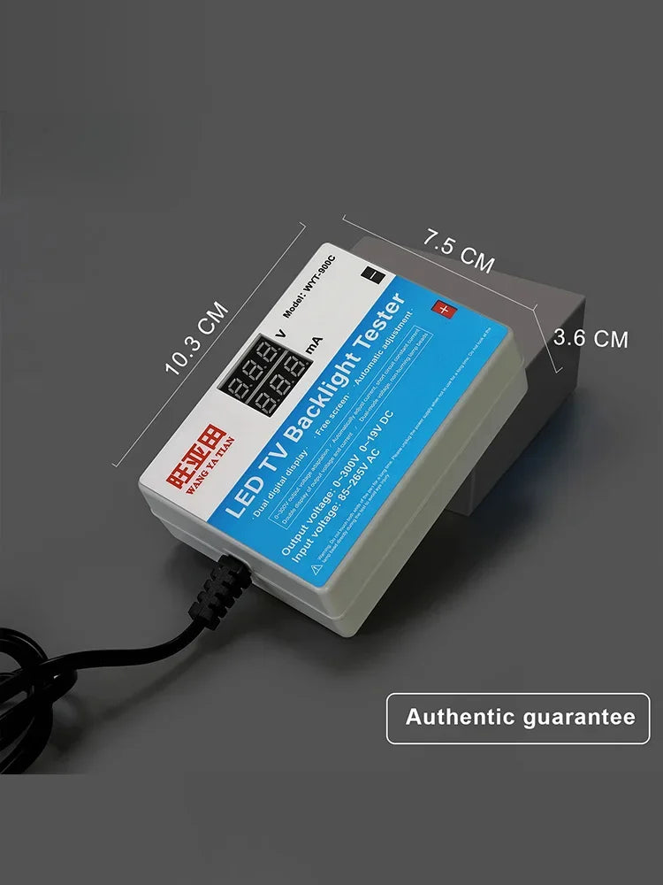 Multifunction LED Tester 0-300V — Voltage & Current Meter for TV Backlight Strips with Crowbar