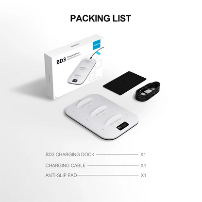 BOBOVR BD3 Super Charging Dock – 30W Fast Charge with Digital Display for B100 Batteries, Compatible with S3 PRO