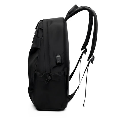 1–14 Inch Large Capacity School Backpack – Unisex Casual Laptop & Sports Travel Bag with Pendant for Men & Women