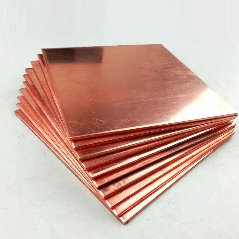 20×30×50mm Pure Copper Block - Solid Copper Plate for Heatsink, Electrode, Plating & DIY CNC Projects