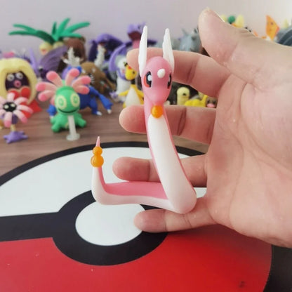 Pokemon Collectible Figures - 1:20 DIY 3D Printed Kawaii Cartoon Character Models & Kids Christmas Gift Toys