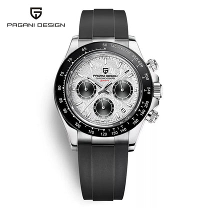 PAGANI DESIGN 2024 Quartz Men's Luxury Business Watch – Chronograph VK63 Waterproof