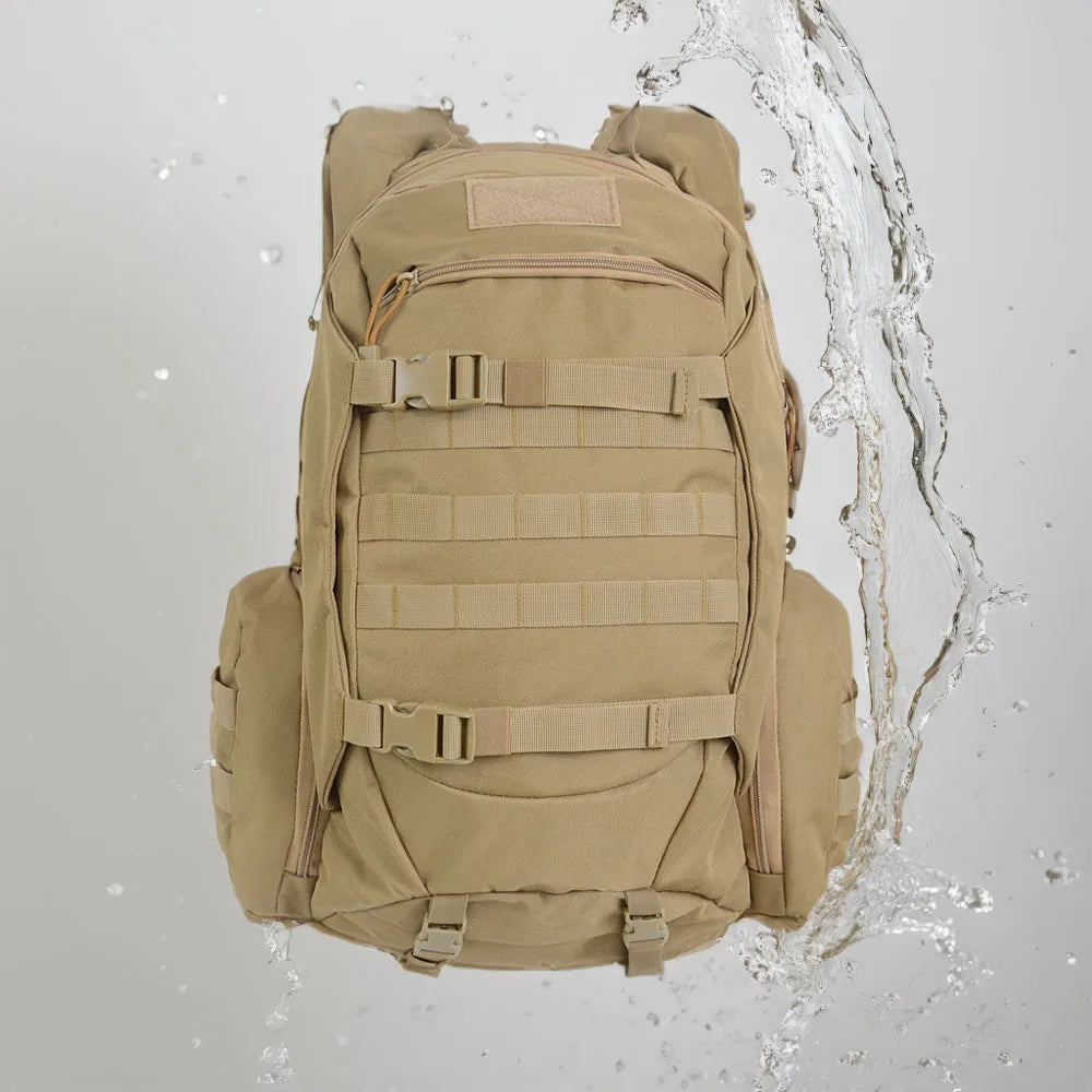 45L Waterproof Tactical Backpack – Outdoor Fishing, Hunting, Hiking & Camping Rucksack
