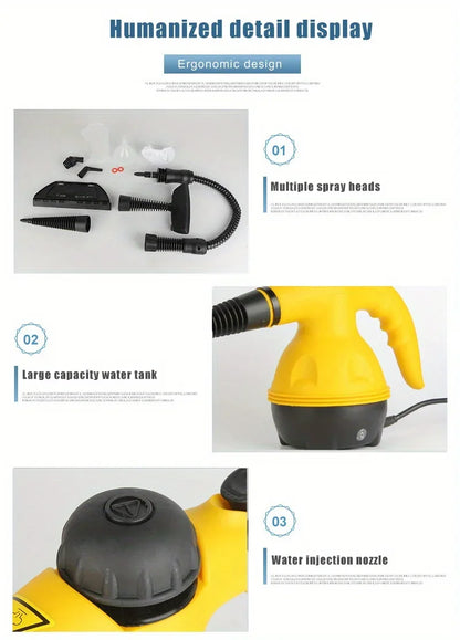 Multifunctional Handheld Steam Cleaning Machine – High Temperature Commercial & Household Oil Cleaner